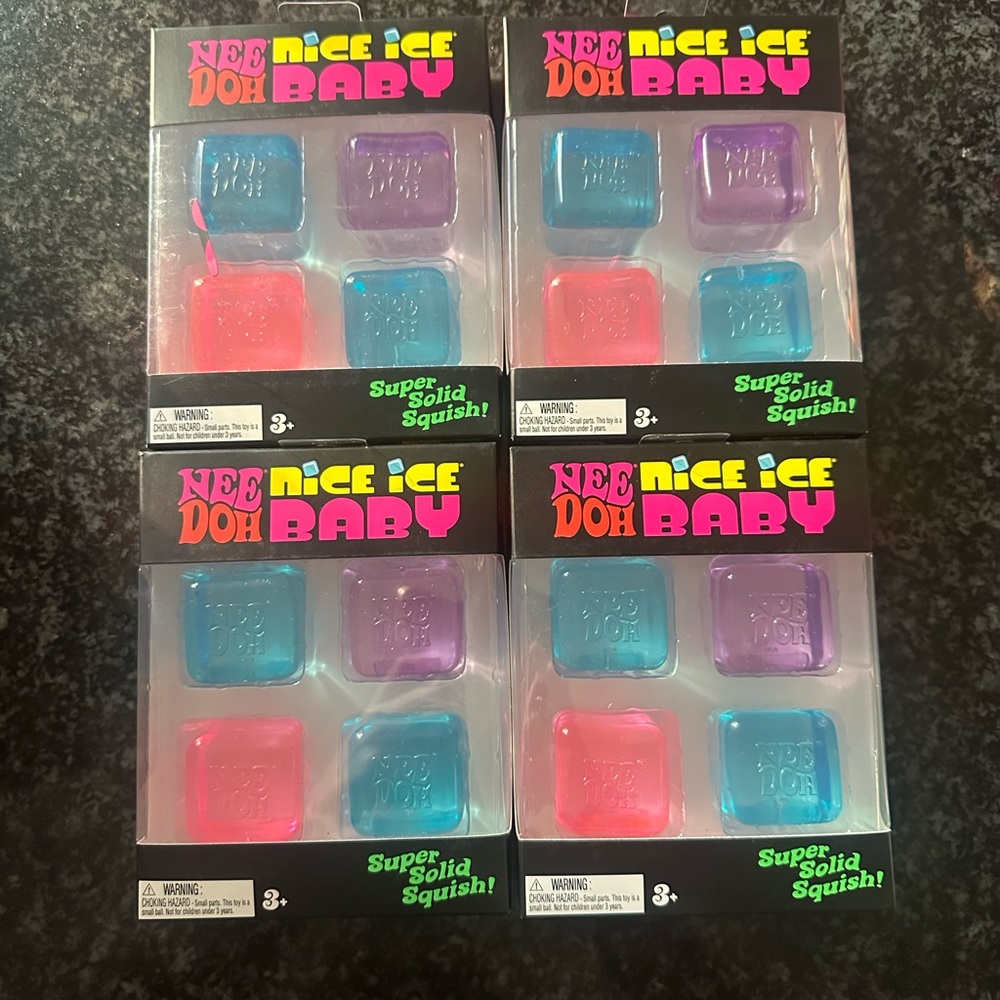 NeeDoh Nice Ice Baby set of 12